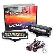 Hood LED Light Bar Kit w/Hood Hinge Bracket, Wiring For 07+ Jeep Wrangler JK/JL