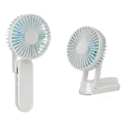5000mAh Handheld Fan Foldable Fan 3 Speed USB Rechargeable Fan Desktop Fan