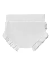 [Snuggle Hunny] Milk Organic Bloomers in White