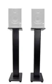 (2) Rockville 28" Studio Monitor Speaker Stands For Presonus Eris E8