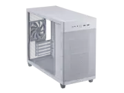 ASUS Prime AP201 White MicroATX Tempered Glass Edition Computer PC Case