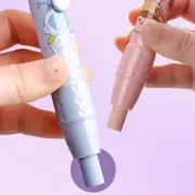 Erasers Retractable Press Pencil Rubber Correction Supplies School Stationbz