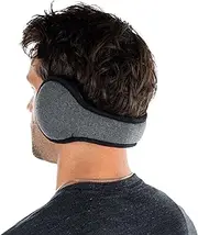 [Funky Junque] Ear Muffs for Men Winter Warm Fuzzy Adjustable Ear Covers Warmers Head Band Cold Weather Earmuffs