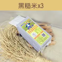 在飛比找台灣好農優惠-【祥豐農產行耀枝伯】黑糙米(1000g/包)x3