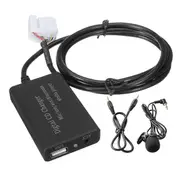 Bluetooth Music Hands-Free Car Interface AUX Adapter For Honda Accord Civic CRV black