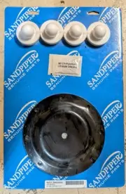 NEW IN PKG SANDPIPER PUMP REPAIR KIT 476.204.672 WET FLUID REPLACMENT
