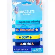 Amscan Finding Dory Bracelets 4 Pcs Multicolor Party Souvenir Birthday Favor