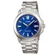 【CASIO】時尚新風格都會指針腕錶-羅馬藍面(MTP-1215A-2A2)正版宏崑公司貨
