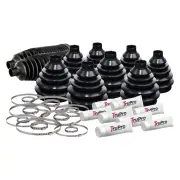 8 Front Rear CV Boot Kit 2 Front Steering Rack Boot for MITSUBISHI Pajero NM