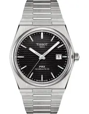 [Tissot] PRX Powermatic 80 T1374071105100 Automatic Watch in Black