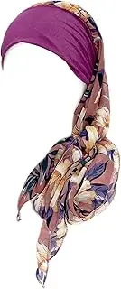 Headwear for Women Sleep Beanie Head Scarf for Bald Wraps Cancer Hats Turbans