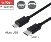 USB C Type C Type-C USB-C to Micro B USB 2.0 Charging Data Sync Cable Cord 1m