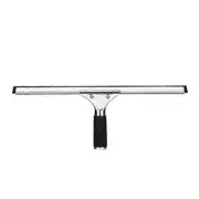 Professional Window Squeegee with Rubber Lip Long Handle Bathroom Shower Window Wiper Glass Cleaning Tool black 35cm