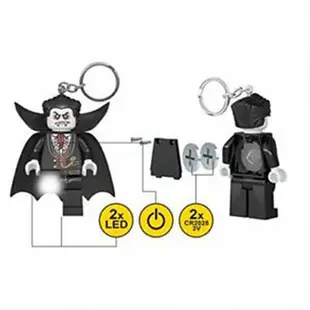 LEGO樂高周邊-LED 鑰匙圈 - 經典吸血鬼鑰匙圈燈