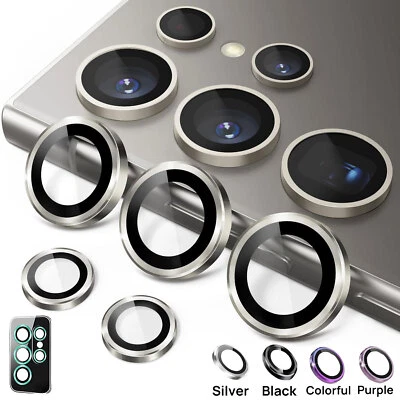 Fr Samsung S25 S24 S23 S22 Ultra Plus A25 A54 A34 A05S Camera Metal Protector