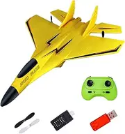 RC Plane - Adorable RC Airplane with Lights | 2.4GHz Remote Control Glider, 2-Channel Easy-Fly Remote Control Plane, Glider with Light for Kids and Beginners