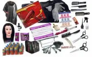 Zeepk Complete Cosmetology Beauty School Student Kit Tote Bag Manikin head