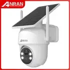 ANRAN 2K 3/5MP Solar Camera 2.4G Wifi Surveillance Security Cameras Home Protect