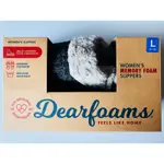 (現貨)絨毛室內拖 拖鞋 DEARFOAMS 室內拖 冬季拖鞋 保暖拖鞋 女拖鞋 美國拖鞋 絨毛內裏 止滑拖鞋