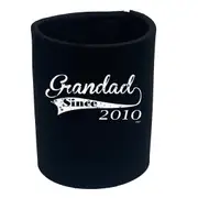 Grandad Since 2010 - Funny Novelty Stubby Holder