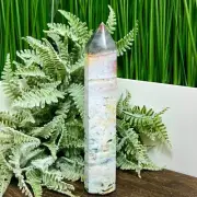 Ocean Sea Jasper Tower Healing Crystal Generator 220g 167mm