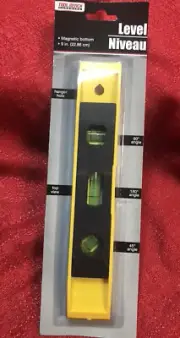 9" inch Mini Magnetic Torpedo Level Carpenter Carpentry Framing Bubble Level