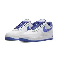 在飛比找蝦皮商城優惠-【NIKE】AIR FORCE 1 AF1 全白藍勾 鐵牌 