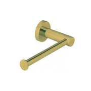 AQUAPERLA LUCID PIN Wall Mounted Toilet Paper Roll Holder - Brushed Gold