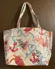 Vera Bradley Spring Tide Coral Quilted Beach Tote - NWT