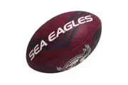 Steeden: NRL Manly Warringah Sea Eagles Supporter Ball - Size 5