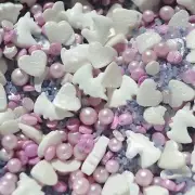 MAGICAL TOUCH SPRINKLES, Unicorn Birthday Cake Naturally Colored Edible Candy,