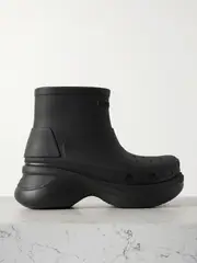 [Balenciaga] Balenciaga - + Crocs Eva Rubber Platform Ankle Boots - Black - IT39 IT 39 Black