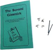 MilesMagic The Swami Gimmick Prediction Magician's Book + 4 Leads for Real Mentalism Magic Trick