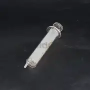 30ml Glass Syringe Injector Dosage Precision Ideal Lab Sampler Glassware