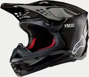 Alpinestars Supertech S-M10 Solid 2024 Motocross Helmet, black, Size L for Men