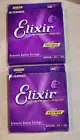 Elixir 80/20 Bronze Polyweb .013-.055 6-string Acoustic Guitar(2-pack)