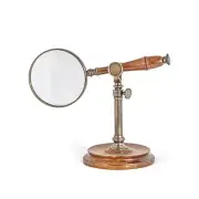 Authentic Models, Magnifying Glass with Stand, Classic Vintage Home Office De...