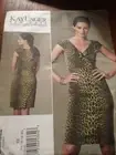 Kaye Unger For Vogue Sewing Pattern #V1206 Sz US 14 To 20 Dress