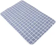 Ipetboom Washable Bed for Adults Elderly Protection Mat Grey for Sleeping Menstrual Periods Durable Easy to Clean