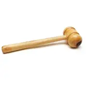 Double Sided Wooden Bat Mallet Hammer for Cricket Bat Knocking