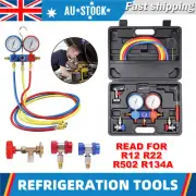 R134a Refrigeration Tools AC Air Conditioning Manifold Gauge Tool Conditioners