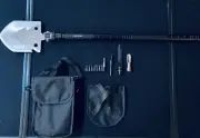 NACATIN MULTI-USE FOLDING SHOVEL TACTICAL DIGGING TOOL FOR CAMPING /HIKING