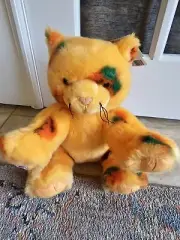 Build A Bear Orange Halloween Pumpkin Kitty Plush Vault Collection 2024 B