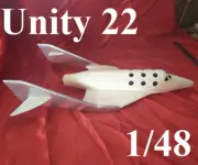 Unity 22 Spacecraft in 1/48