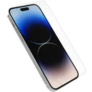 OtterBox Amplify Glass Apple iPhone 14 Pro Max Screen Protector Clear - (77-88854), Antimicrobial, 5X Anti-Scratch Defense