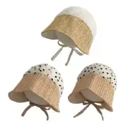 Baby Girl Princess Sun Hat Lace Bonnet Summer Infant Toddler Children Visor