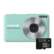 PULSE 44.0 MP 16x Digital Zoom Camera Green BONUS 32GB MICROSD