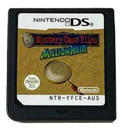 Mystery Case Files Millionheir Nintendo DS 2DS 3DS Game *Cartridge Only* (Pre-Owned)