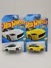 Hot Wheels #124 Nissan Z Proto White And Yellow Factory Fresh