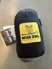 New-Wise Owl Outfitters-Camping Double Hammock for Outdoor Indoor w/Tree Straps
